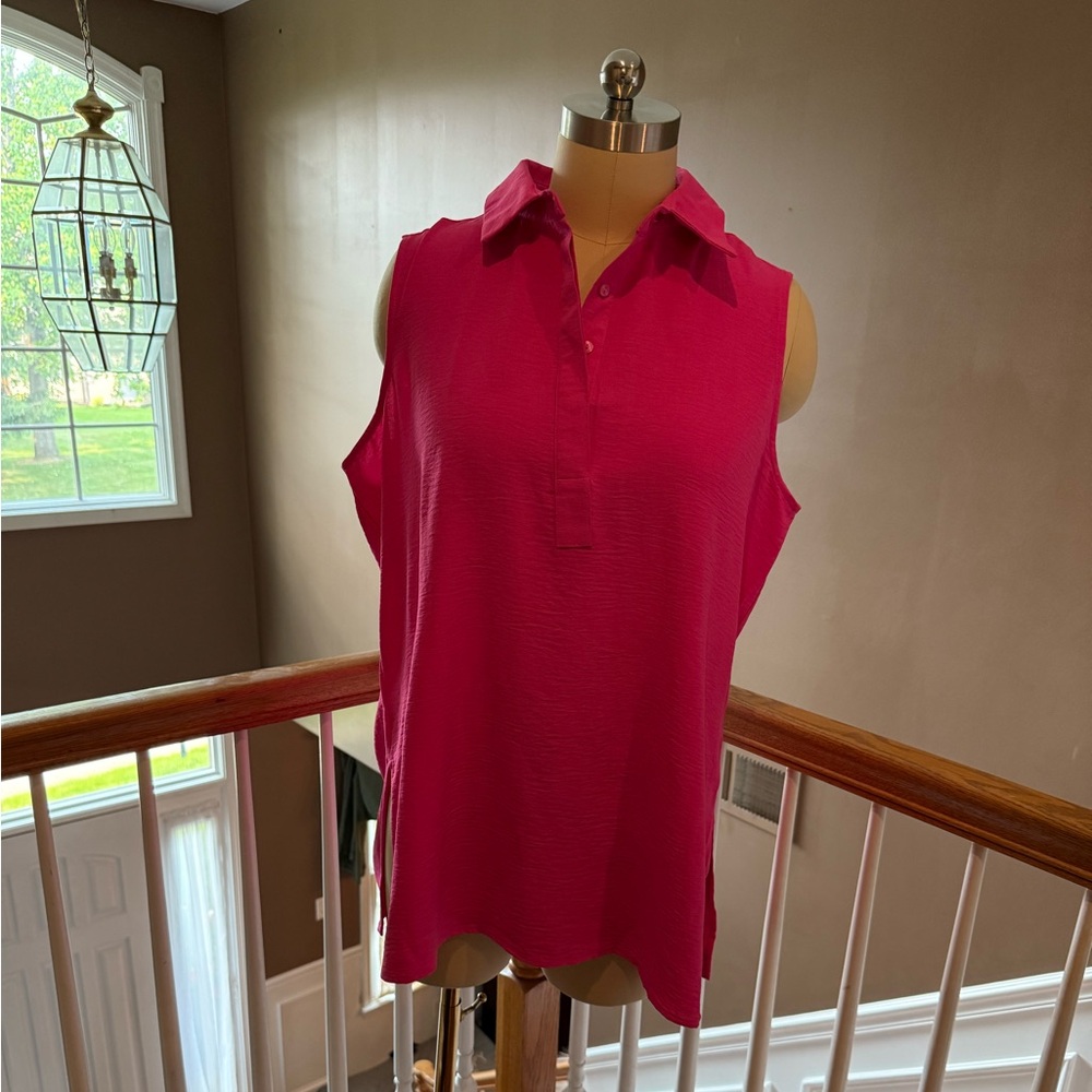 Counterparts- Sleeveless Pink Women's Top- Size XL